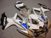 Suzuki GSXR600 GSXR750 2008-2010 Injection ABS Fairing - Factory Style - White Silver - MFS5089